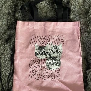 Forever 21 Insane Cat Posse Tote Bag